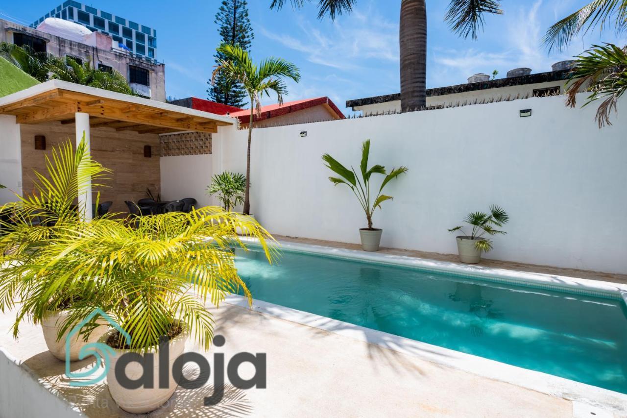 Vica Guest House Con Piscina En La Entrada De La Zona Hotelera Cancún Eksteriør bilde